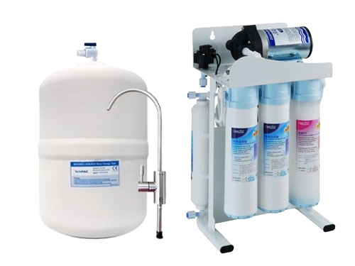 5-Stage Quick-Change Filter Standing Bracket RO System
